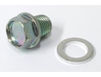 Image of Oil drain plug and washer